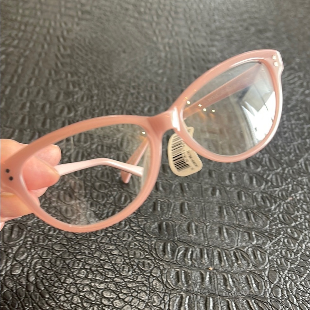 Corinne McCormack Reading Glasses Cat Eye +1.00 Frames in Pink Marley1013872-100